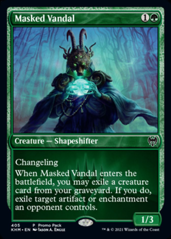 Masked Vandal (Promo Pack) [Kaldheim Promos] | Tables and Towers