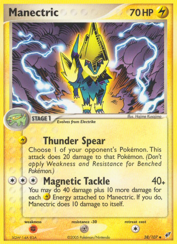 Manectric (38/107) [EX: Deoxys] | Tables and Towers