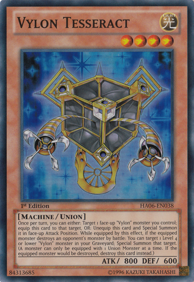 Vylon Tesseract [HA06-EN038] Super Rare | Tables and Towers