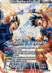 Son Goku & Vegeta // Miracle Strike Gogeta (Gold Stamped) (P-069) [Mythic Booster] | Tables and Towers