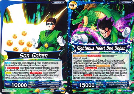 Son Gohan // Righteous Heart Son Gohan (BT5-026) [Miraculous Revival] | Tables and Towers