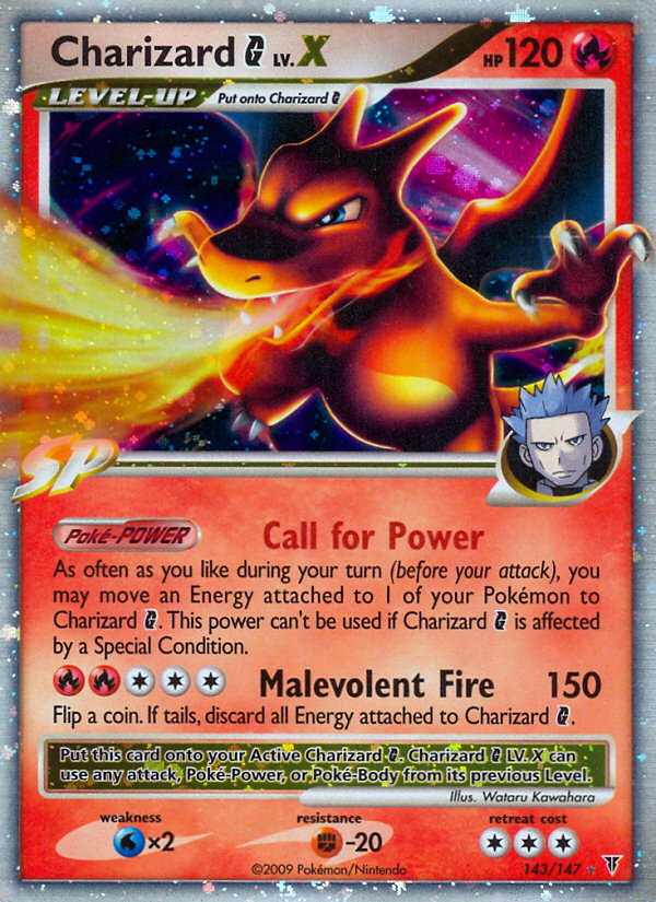 Charizard G LV.X (143/147) [Platinum: Supreme Victors] | Tables and Towers