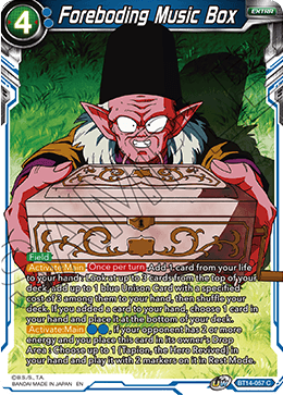 Foreboding Music Box (BT14-057) [Cross Spirits] | Tables and Towers