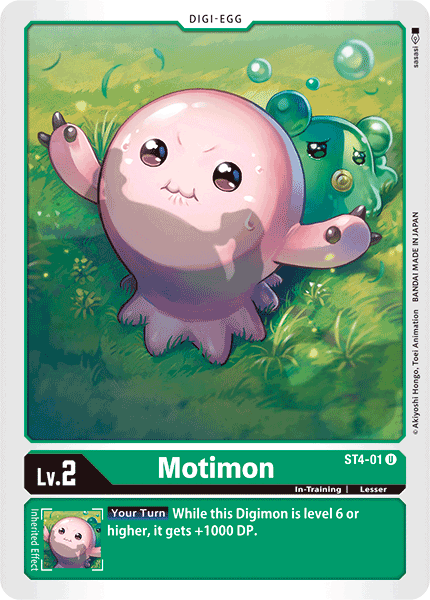 Motimon [ST4-01] [Starter Deck: Giga Green] | Tables and Towers