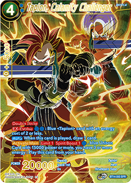 Tapion, Calamity Challenger (SPR) (BT14-050) [Cross Spirits] | Tables and Towers