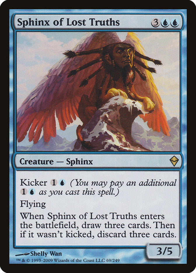 Sphinx of Lost Truths [Zendikar] | Tables and Towers