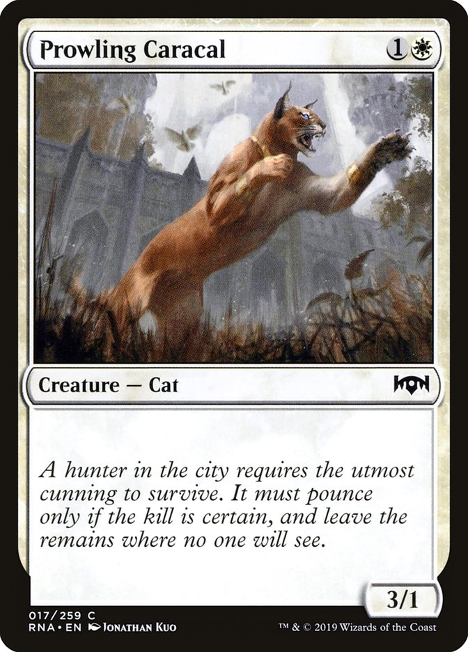 Prowling Caracal [Ravnica Allegiance] | Tables and Towers