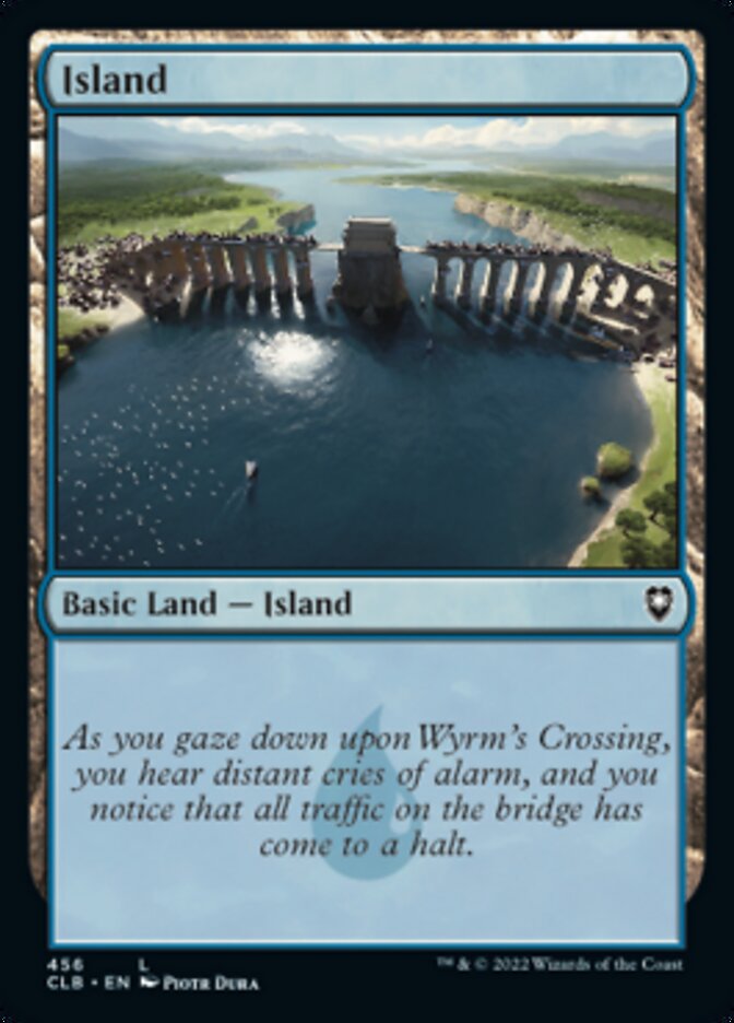 Island (456) [Commander Legends: Battle for Baldur's Gate] | Tables and Towers