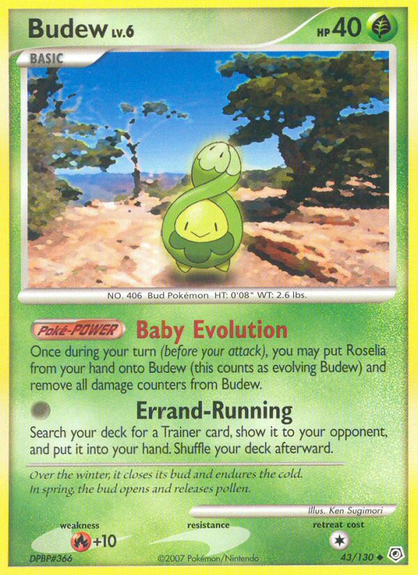 Budew (43/130) [Diamond & Pearl: Base Set] | Tables and Towers