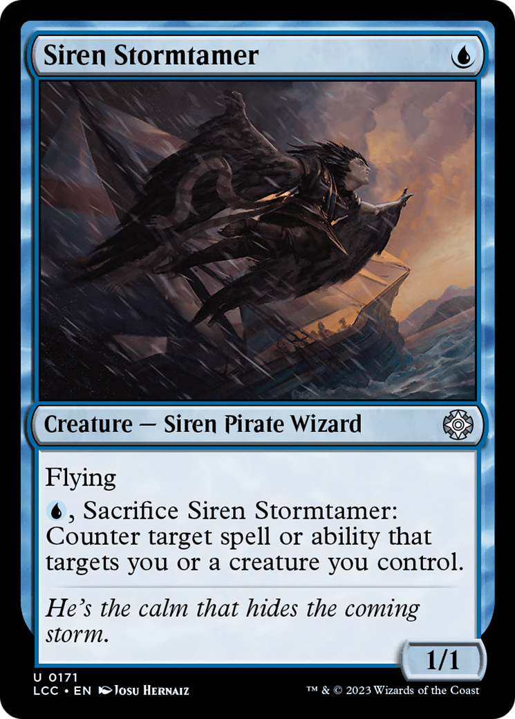 Siren Stormtamer [The Lost Caverns of Ixalan Commander] | Tables and Towers