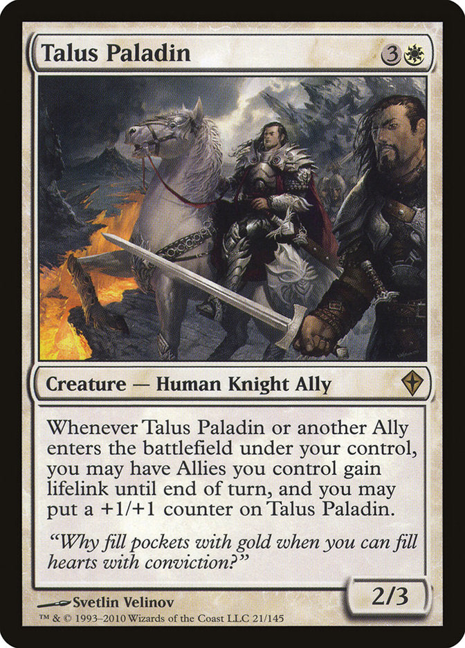 Talus Paladin [Worldwake] | Tables and Towers