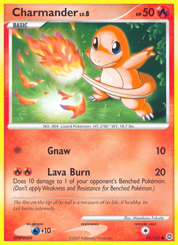 Charmander (82/132) [Diamond & Pearl: Secret Wonders] | Tables and Towers