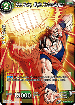 Son Goku, Majin Exterminator (BT14-072) [Cross Spirits] | Tables and Towers