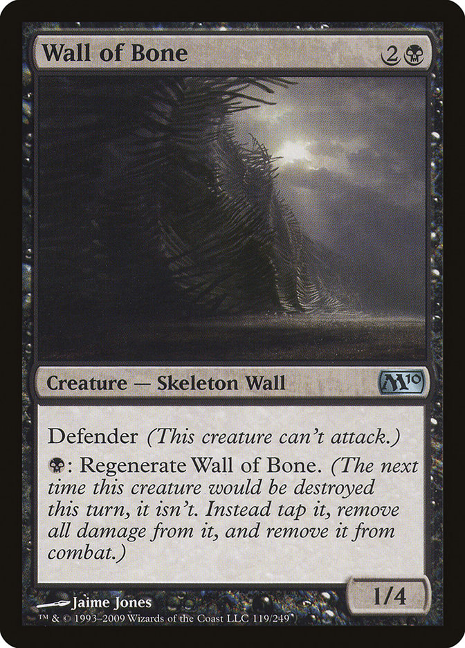 Wall of Bone [Magic 2010] | Tables and Towers