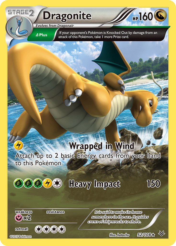 Dragonite (52/108) (Theme Deck Exclusive) [XY: Roaring Skies] | Tables and Towers