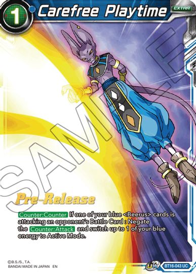 Carefree Playtime (BT16-043) [Realm of the Gods Prerelease Promos] | Tables and Towers