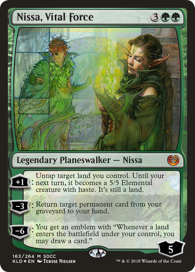 Nissa, Vital Force [San Diego Comic-Con 2018] | Tables and Towers