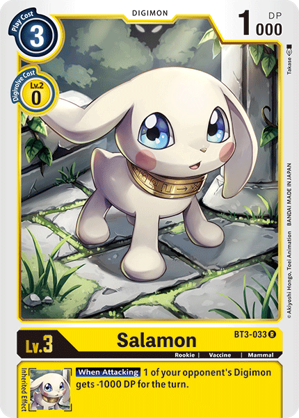 Salamon [BT3-033] [Release Special Booster Ver.1.5] | Tables and Towers