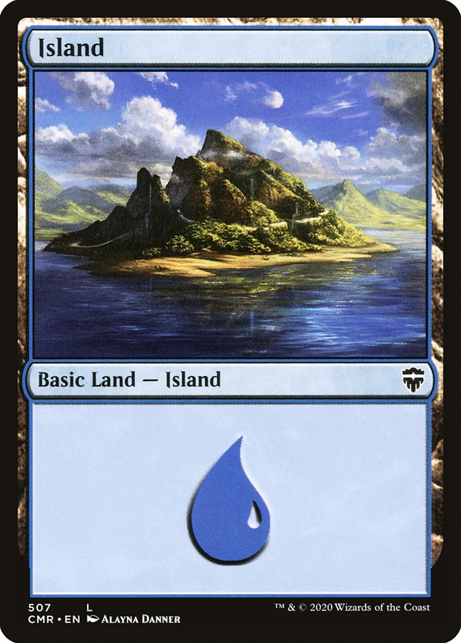 Island (507) [Commander Legends] | Tables and Towers