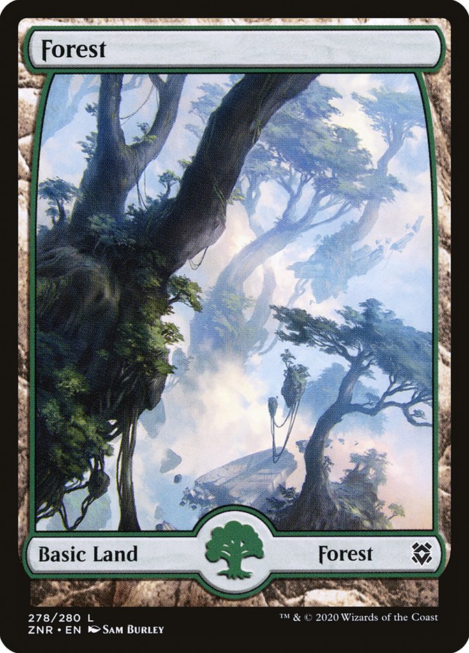 Forest (278) [Zendikar Rising] | Tables and Towers