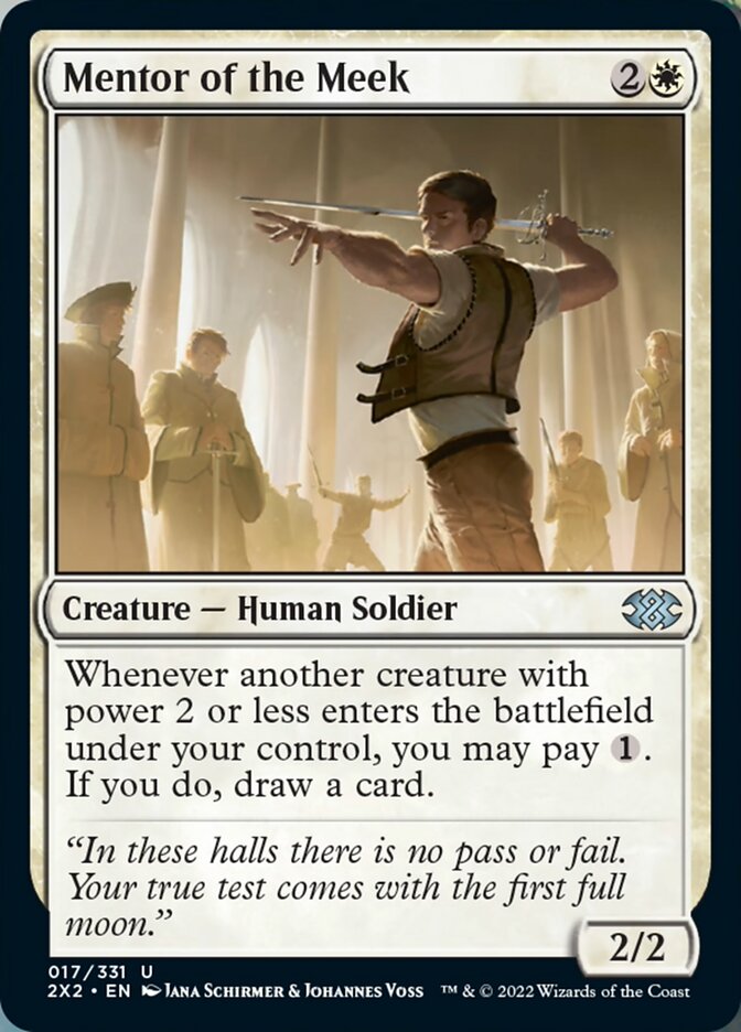 Mentor of the Meek [Double Masters 2022] | Tables and Towers