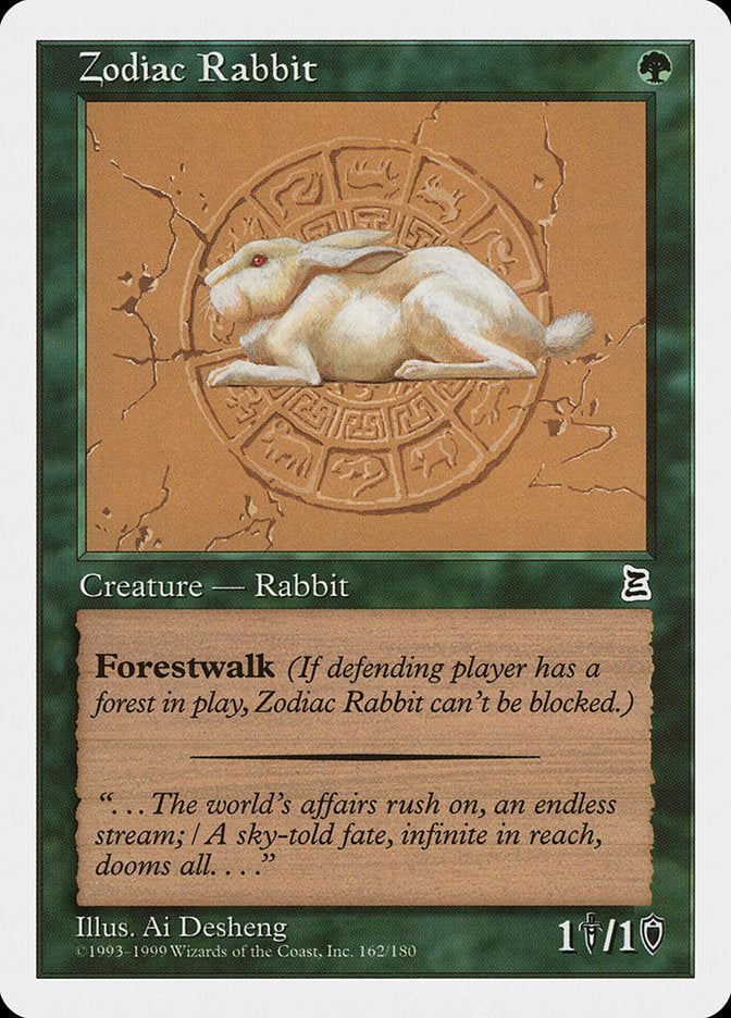 Zodiac Rabbit [Portal Three Kingdoms] | Tables and Towers