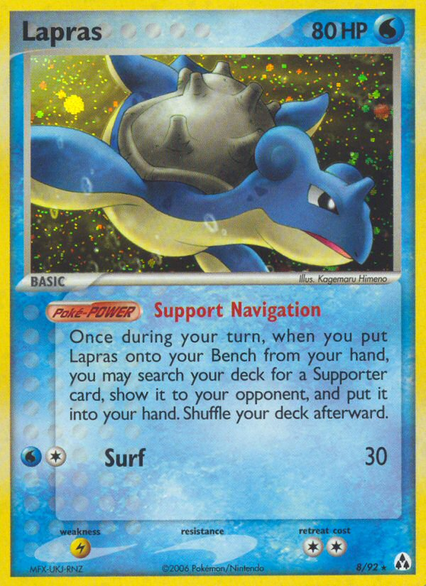 Lapras (8/92) [EX: Legend Maker] | Tables and Towers