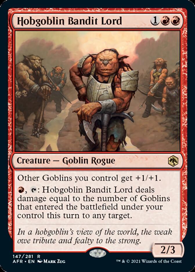 Hobgoblin Bandit Lord [Dungeons & Dragons: Adventures in the Forgotten Realms] | Tables and Towers