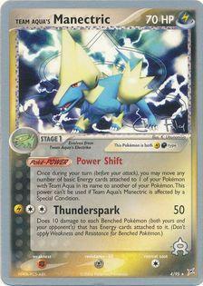 Team Aqua's Manectric (4/95) (Blaziken Tech - Chris Fulop) [World Championships 2004] | Tables and Towers