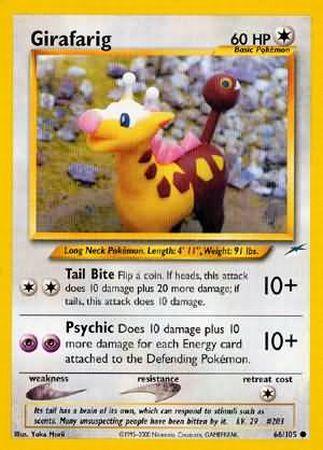 Girafarig (66/105) [Neo Destiny Unlimited] | Tables and Towers