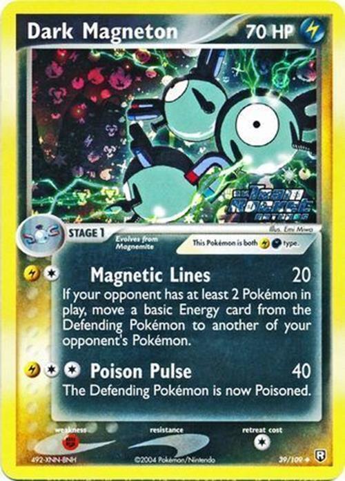 Dark Magneton (39/109) (Stamped) [EX: Team Rocket Returns] | Tables and Towers