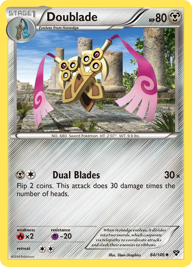 Doublade (84/146) [XY: Base Set] | Tables and Towers