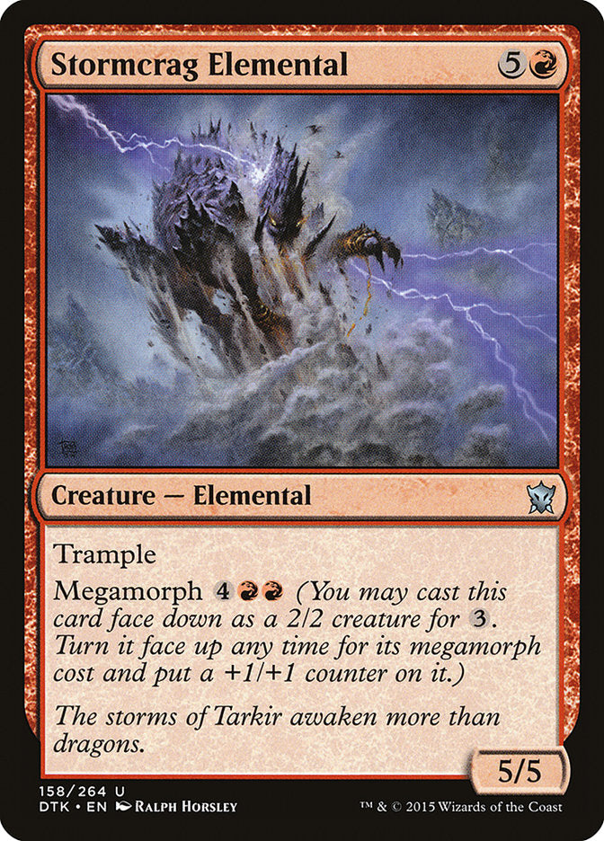 Stormcrag Elemental [Dragons of Tarkir] | Tables and Towers