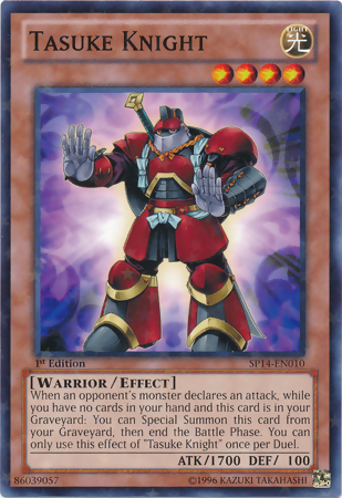 Tasuke Knight [SP14-EN010] Starfoil Rare | Tables and Towers