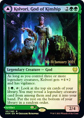 Kolvori, God of Kinship // The Ringhart Crest [Kaldheim Prerelease Promos] | Tables and Towers