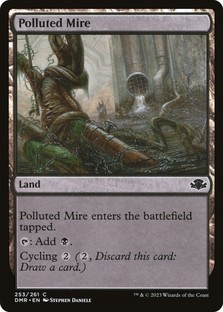 Polluted Mire [Dominaria Remastered] | Tables and Towers