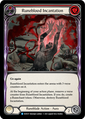 Runeblood Incantation (Red) [EVR107] (Everfest)  1st Edition Rainbow Foil | Tables and Towers