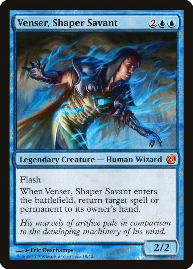 Venser, Shaper Savant [From the Vault: Twenty] | Tables and Towers