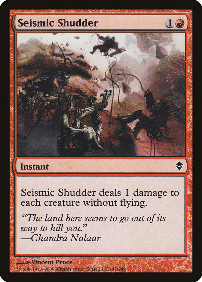 Seismic Shudder [Zendikar] | Tables and Towers