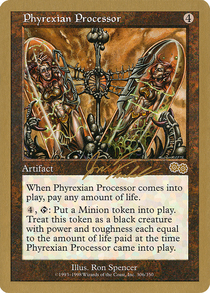 Phyrexian Processor (Jon Finkel) [World Championship Decks 2000] | Tables and Towers