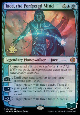 Jace, the Perfected Mind [Phyrexia: All Will Be One Prerelease Promos] | Tables and Towers