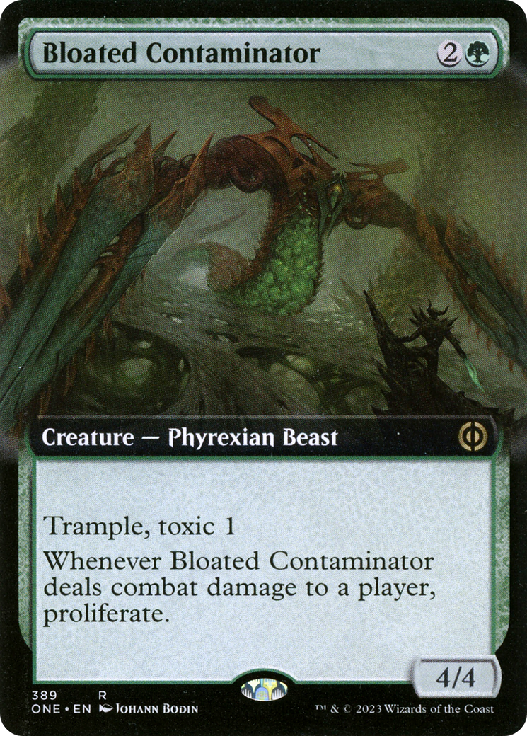 Bloated Contaminator (Extended Art) [Phyrexia: All Will Be One] | Tables and Towers