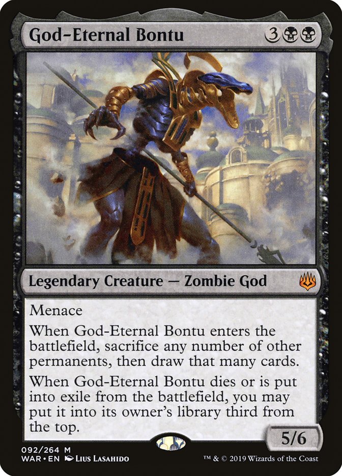 God-Eternal Bontu [War of the Spark] | Tables and Towers