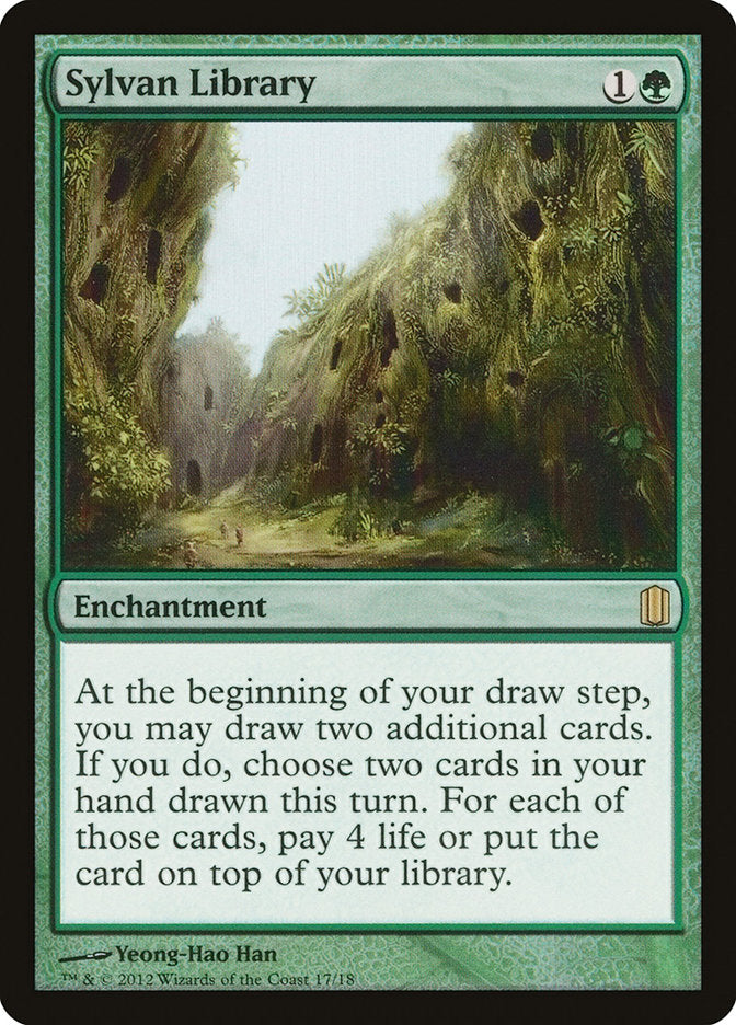 Sylvan Library [Commander's Arsenal] | Tables and Towers