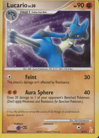 Lucario (3/11) [Diamond & Pearl: Trainer Kit - Lucario] | Tables and Towers