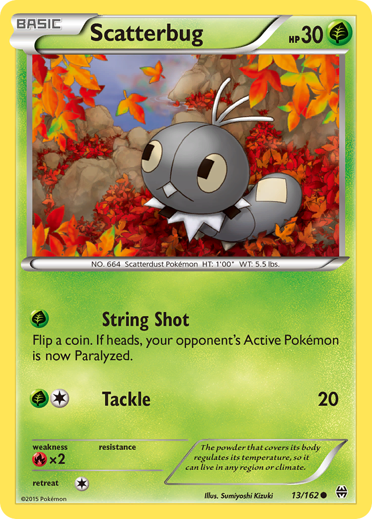 Scatterbug (13/162) [XY: BREAKthrough] | Tables and Towers