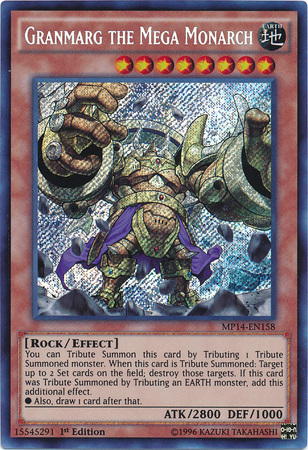 Granmarg the Mega Monarch [MP14-EN158] Secret Rare | Tables and Towers