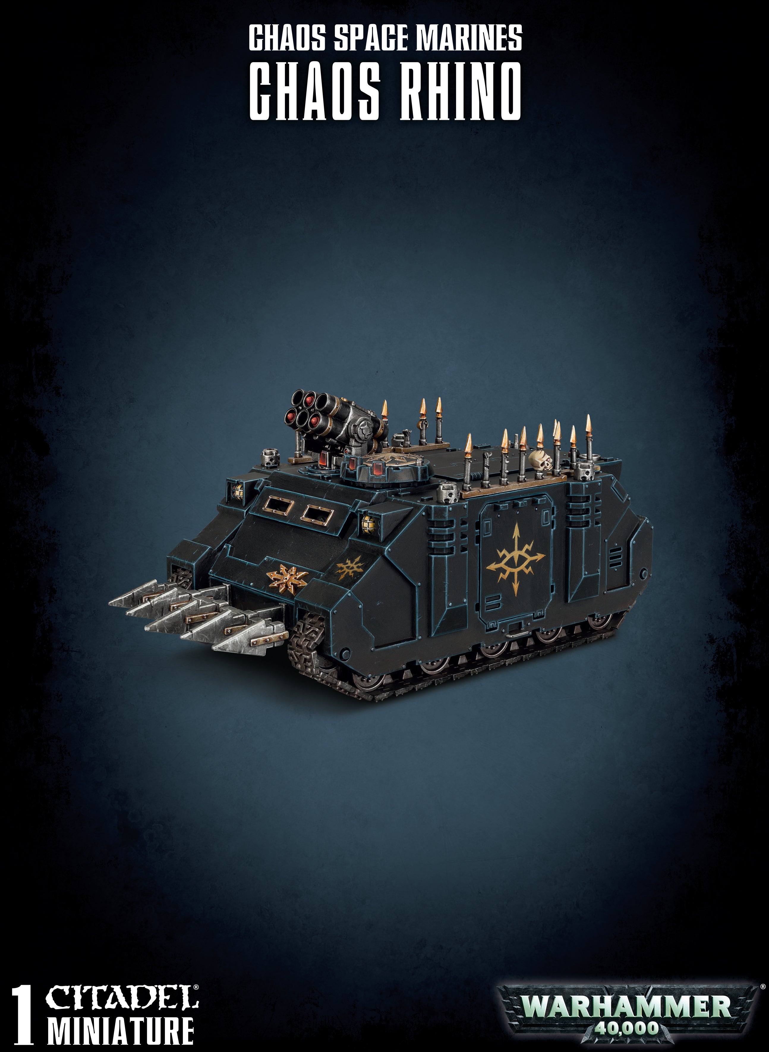 Chaos Space Marines Chaos Rhino | Tables and Towers