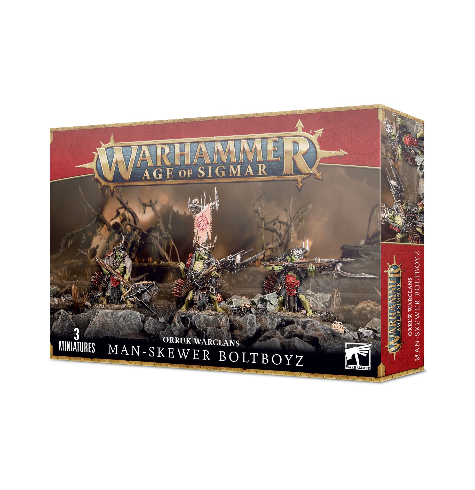 Orruk Warclans Man-skewer Boltboyz | Tables and Towers