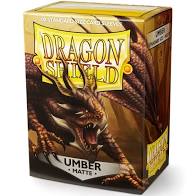 Dragon Shield Sleeves: Umber (Box of 100) | Tables and Towers